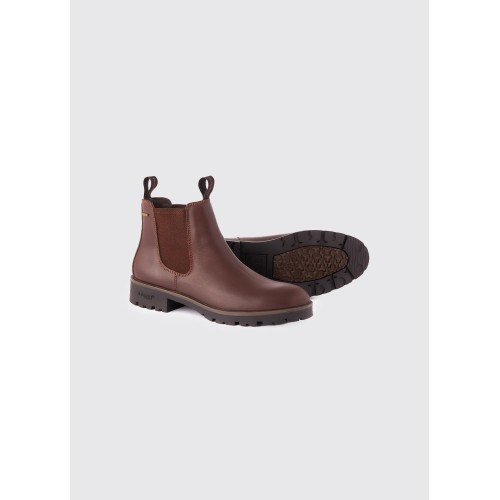 Brandneu Dubarry Antrim Chelsea Boot - Mahogany