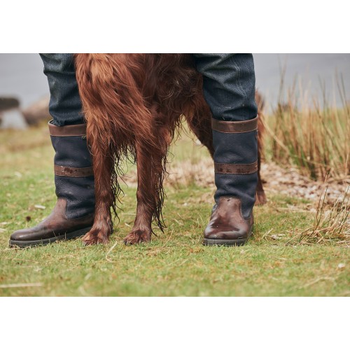 Brandneu Dubarry Kildare Herren Outdoor-Stiefel ExtraFit™- Navy/Brown