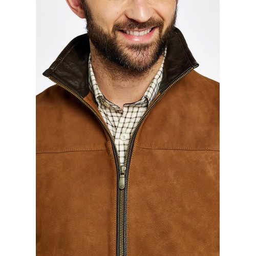 Brandneu Dubarry Dunhill Leather Gilet - Tan