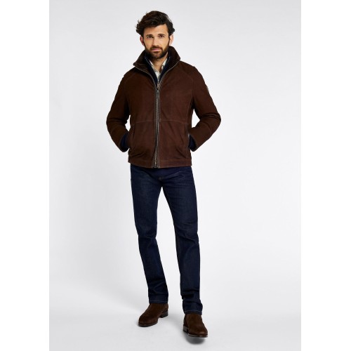 Brandneu Dubarry Merriman Lederjacke - Walnut