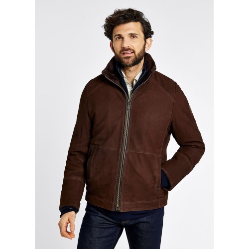 Brandneu Dubarry Merriman Lederjacke - Walnut