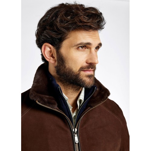 Brandneu Dubarry Merriman Lederjacke - Walnut