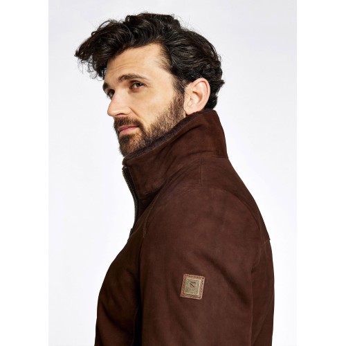 Brandneu Dubarry Merriman Lederjacke - Walnut