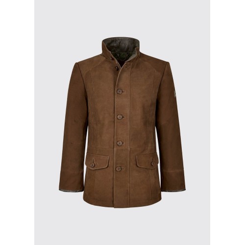 Brandneu Dubarry Moore Lederjacke - Walnut