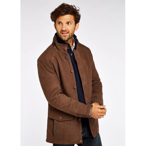 Brandneu Dubarry Moore Lederjacke - Walnut