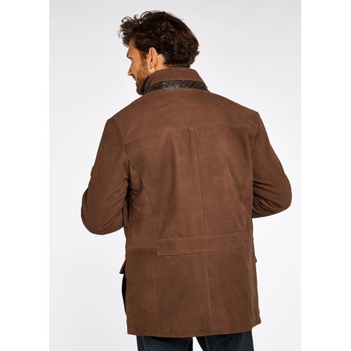 Brandneu Dubarry Moore Lederjacke - Walnut