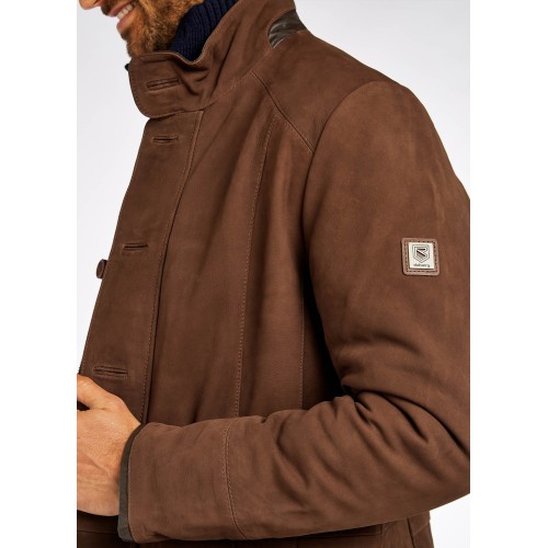 Brandneu Dubarry Moore Lederjacke - Walnut