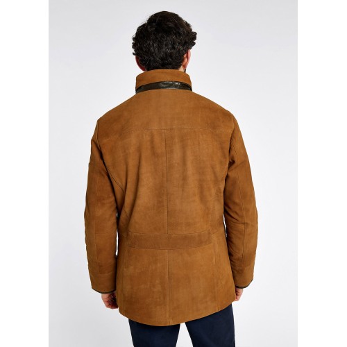 Brandneu Dubarry Moore Leather Jacket - Tan