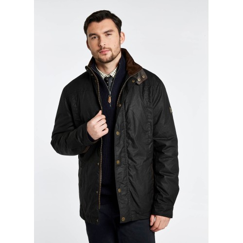 Brandneu Dubarry Carrickfergus Wachsjacke - Black