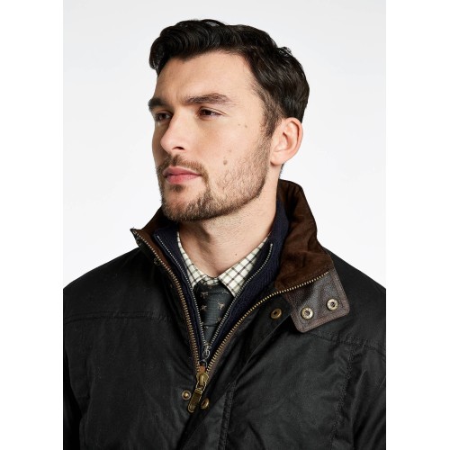 Brandneu Dubarry Carrickfergus Wachsjacke - Black