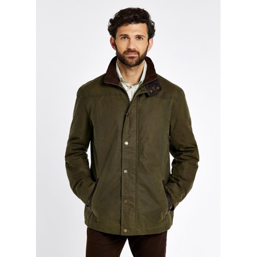 Brandneu Dubarry Carrickfergus Men's Wax Jacket - Fennel