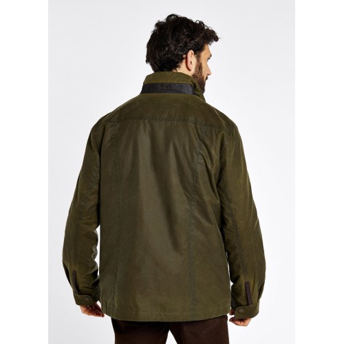 Brandneu Dubarry Carrickfergus Men's Wax Jacket - Fennel