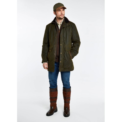 Brandneu Dubarry Chalkhill Wachsjacke - Olive