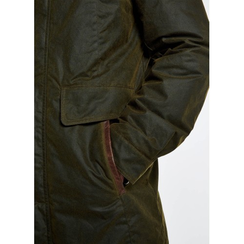 Brandneu Dubarry Chalkhill Wachsjacke - Olive