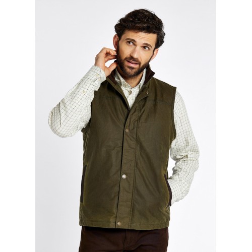 Ganz neu Dubarry Mayfly Men's Wax Gilet - Fennel